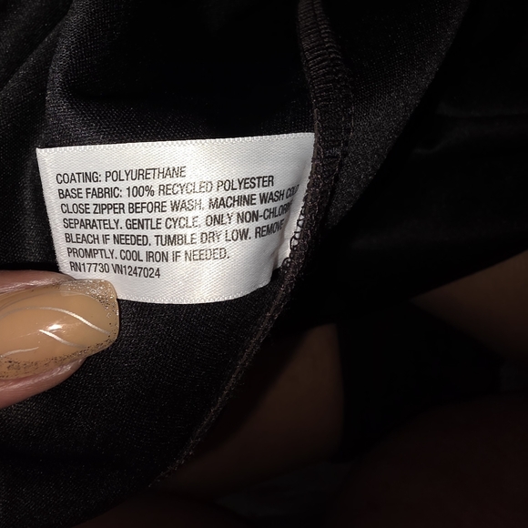 A New Day Rich Brown Faux Leather Skirt Waist 25 Plus - Picture 6 of 7